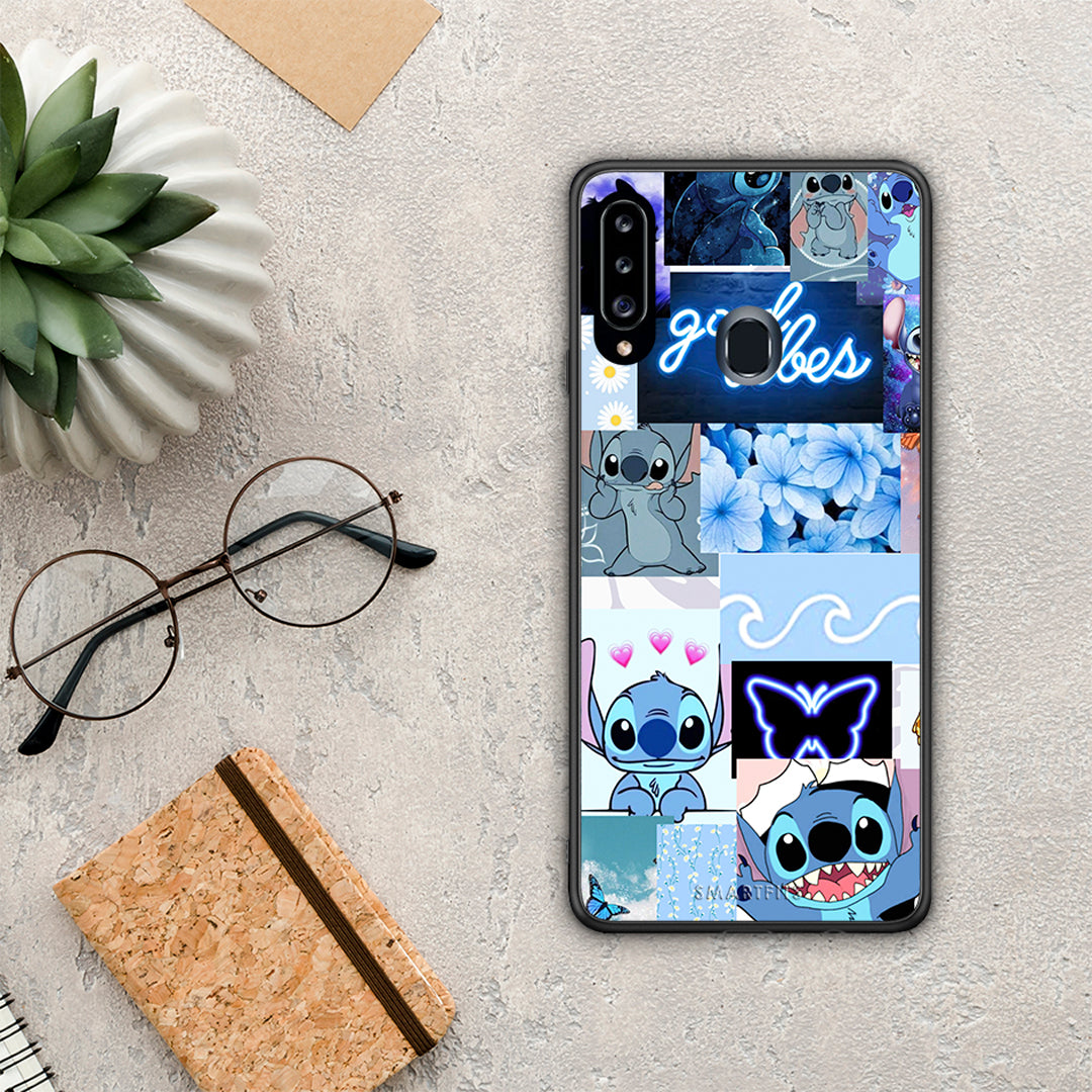 Collage Good Vibes - Samsung Galaxy A20s case