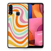 Thumbnail for Colorful Waves - Samsung Galaxy A20s case