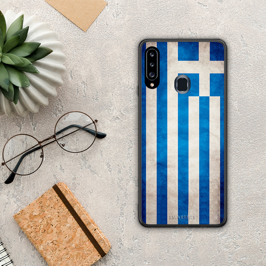 Flag Greek - Samsung Galaxy A20s case