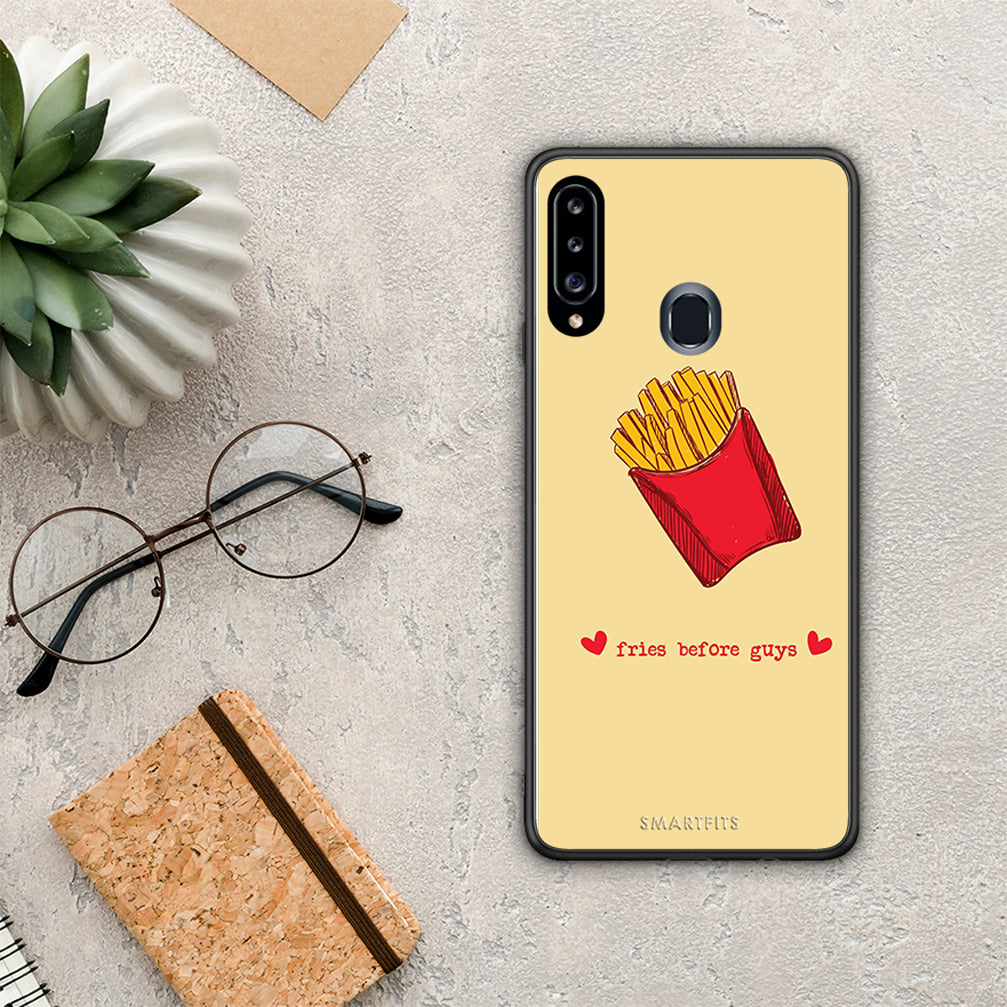 Fries Before Guys - Samsung Galaxy A20s case