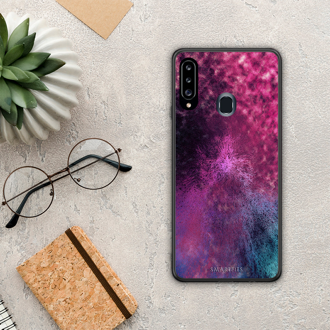 Galactic Aurora - Samsung Galaxy A20s case