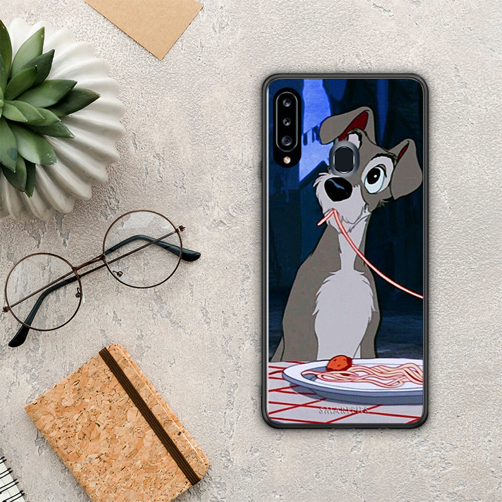 Lady and Tramp 1 - Samsung Galaxy A20s case