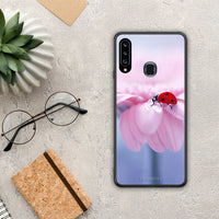 Thumbnail for Ladybug Flower - Samsung Galaxy A20s case