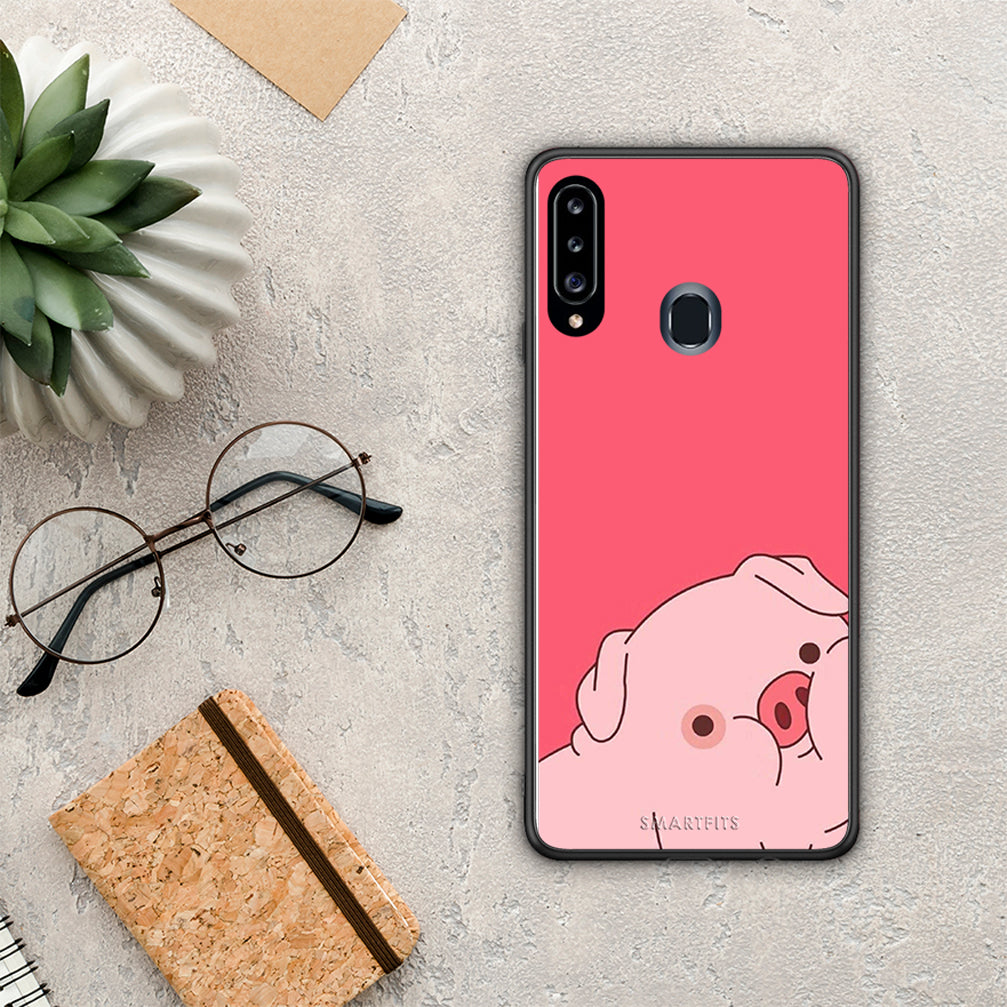 Pig Love 1 - Samsung Galaxy A20s case