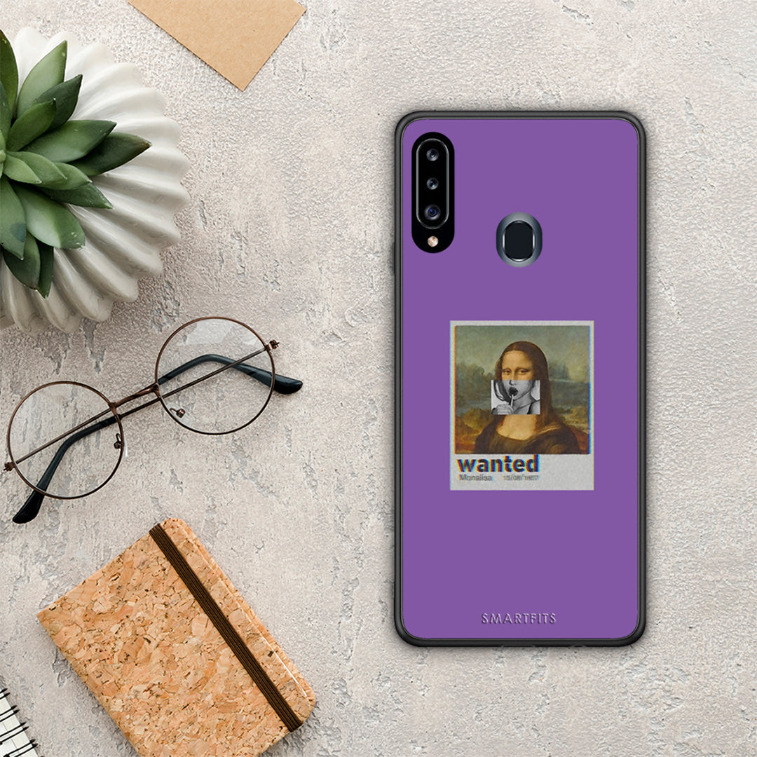 Popart Monalisa - Samsung Galaxy A20s case