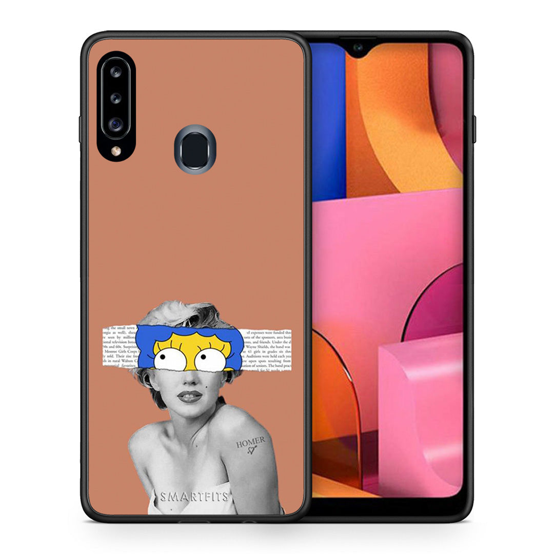 Sim Merilyn - Samsung Galaxy A20s case