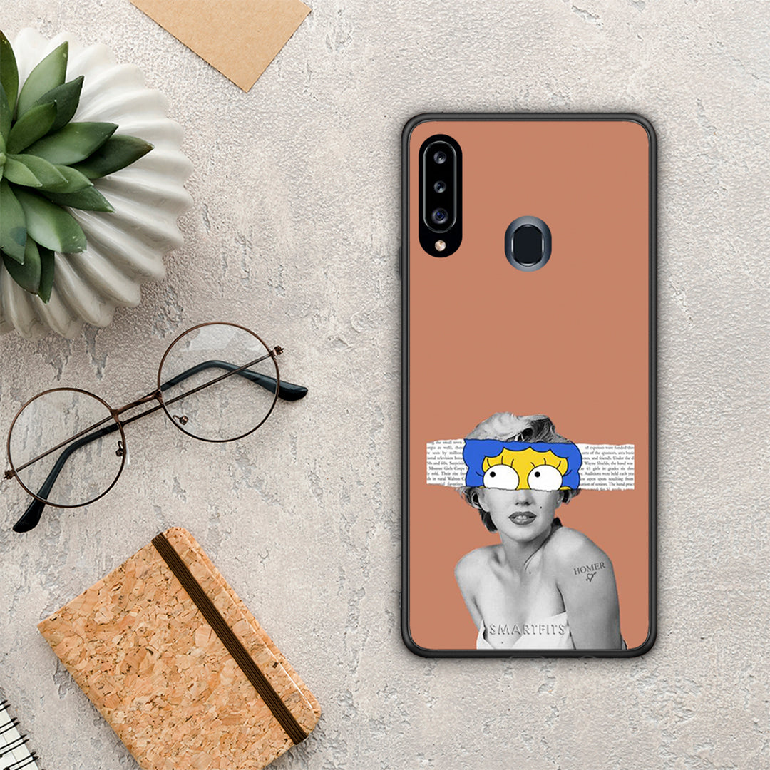 Sim Merilyn - Samsung Galaxy A20s case