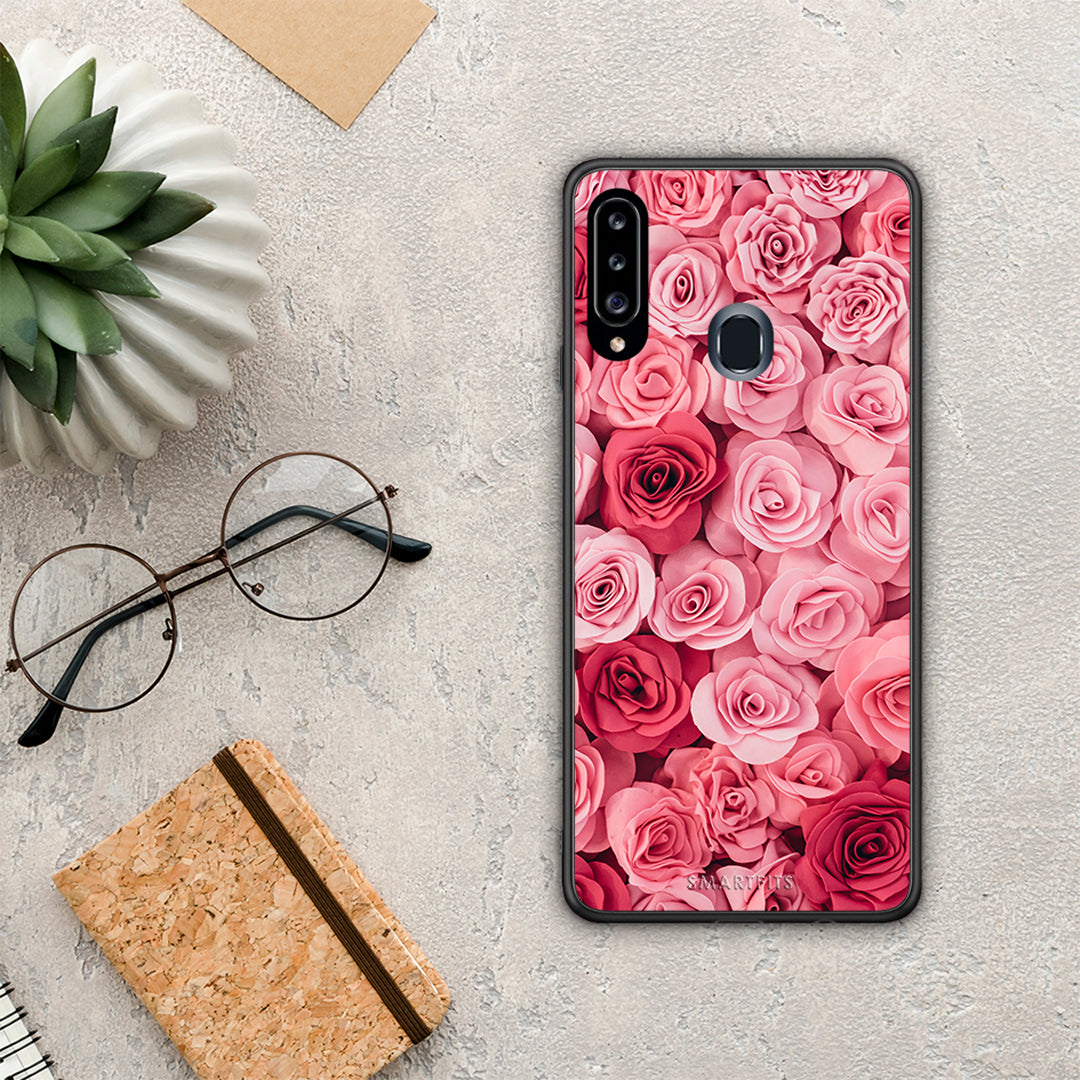 Valentine RoseGarden - Samsung Galaxy A20s case