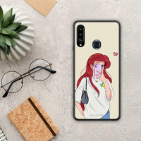 Thumbnail for Walking Mermaid - Samsung Galaxy A20s case