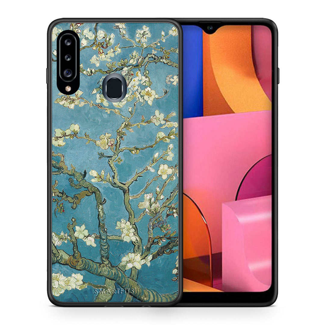 White Blossoms - Samsung Galaxy A20s case