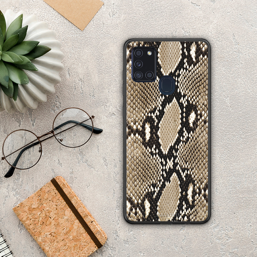 Animal Fashion Snake - Samsung Galaxy A21s case 