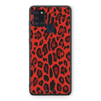 Thumbnail for 4 - Samsung A21s Red Leopard Animal case, cover, bumper
