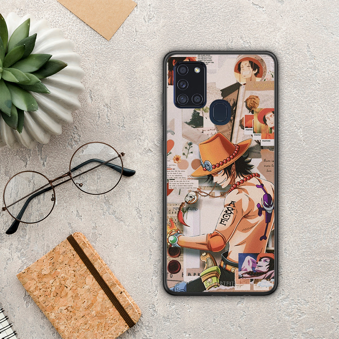 Anime Collage - Samsung Galaxy A21S case