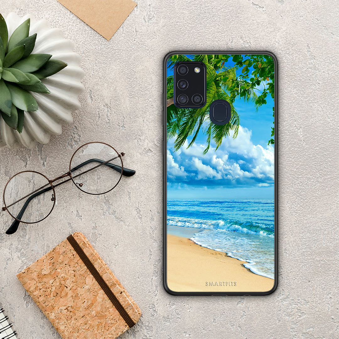 Beautiful Beach - Samsung Galaxy A21s case