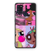 Thumbnail for Samsung A21s Bubble Girls Θήκη Αγίου Βαλεντίνου από τη Smartfits με σχέδιο στο πίσω μέρος και μαύρο περίβλημα | Smartphone case with colorful back and black bezels by Smartfits