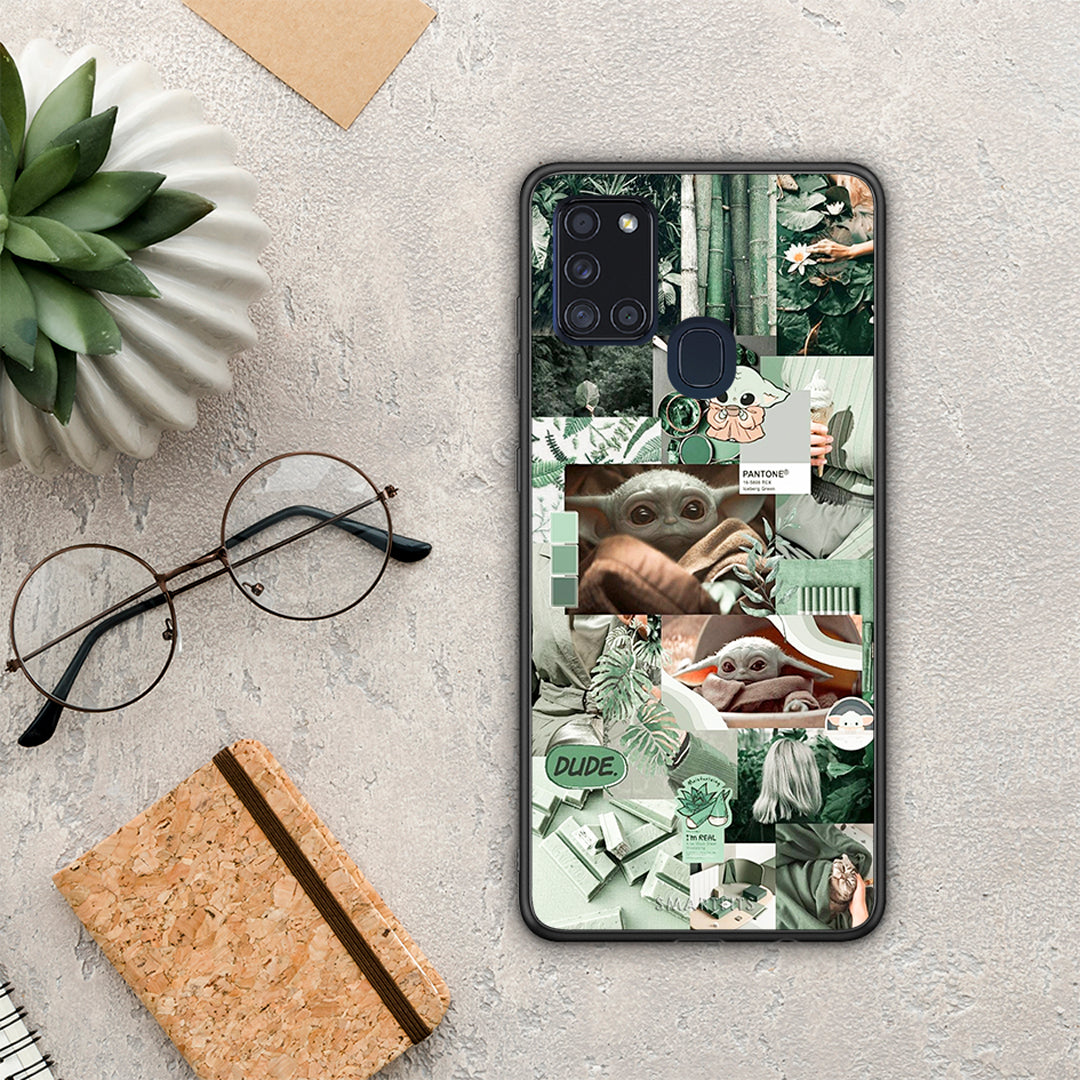 Collage Dude - Samsung Galaxy A21S case