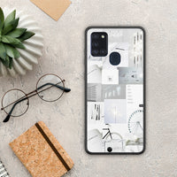 Thumbnail for Collage Make Me Wonder - Samsung Galaxy A21S case