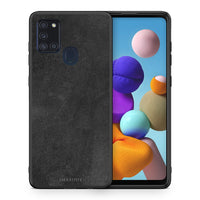 Thumbnail for Θήκη Samsung A21s Black Slate Color από τη Smartfits με σχέδιο στο πίσω μέρος και μαύρο περίβλημα | Samsung A21s Black Slate Color case with colorful back and black bezels