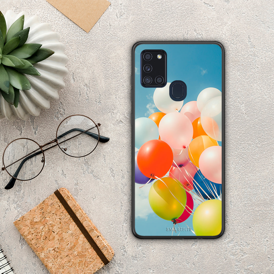 Colorful Balloons - Samsung Galaxy A21S case