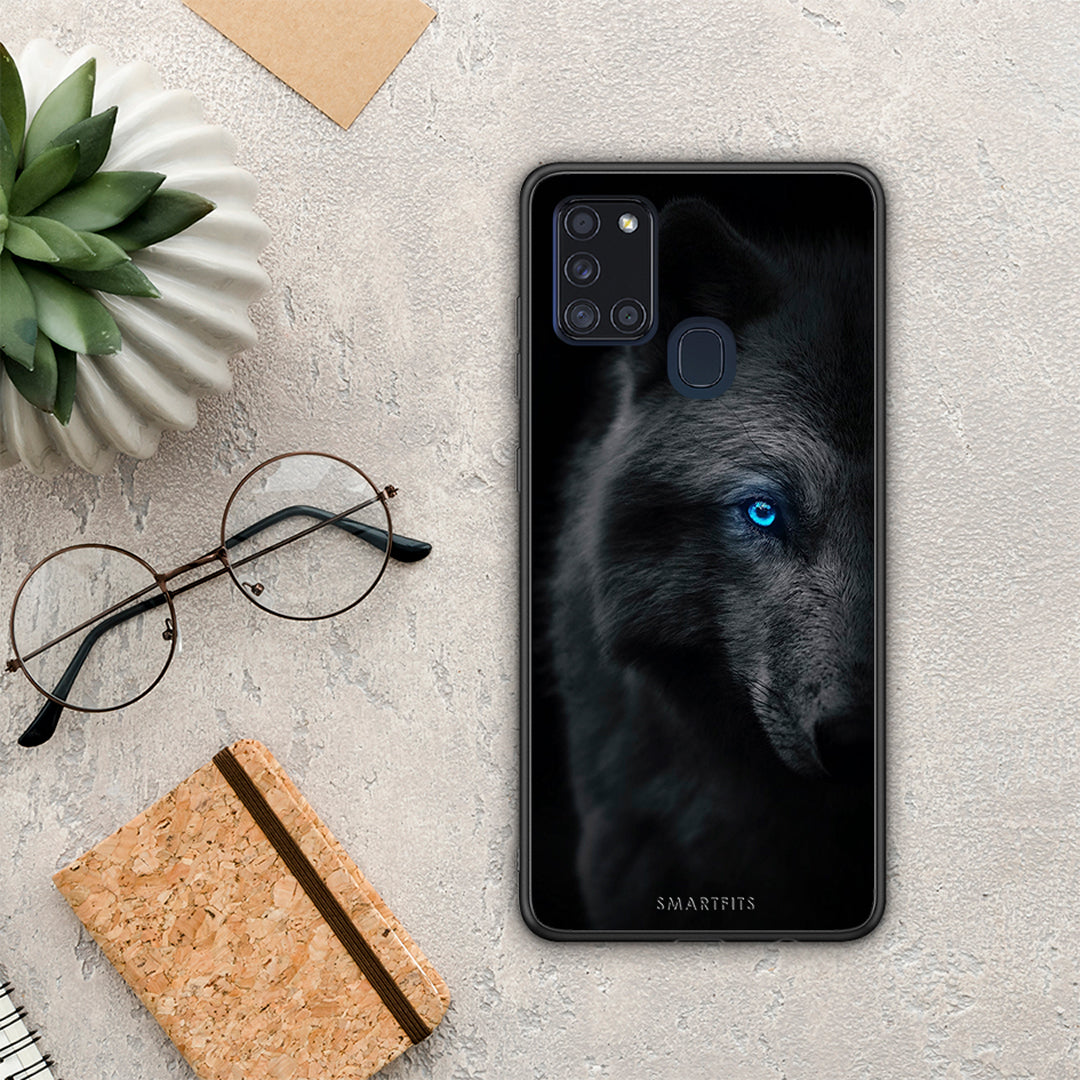 Dark Wolf - Samsung Galaxy A21s case