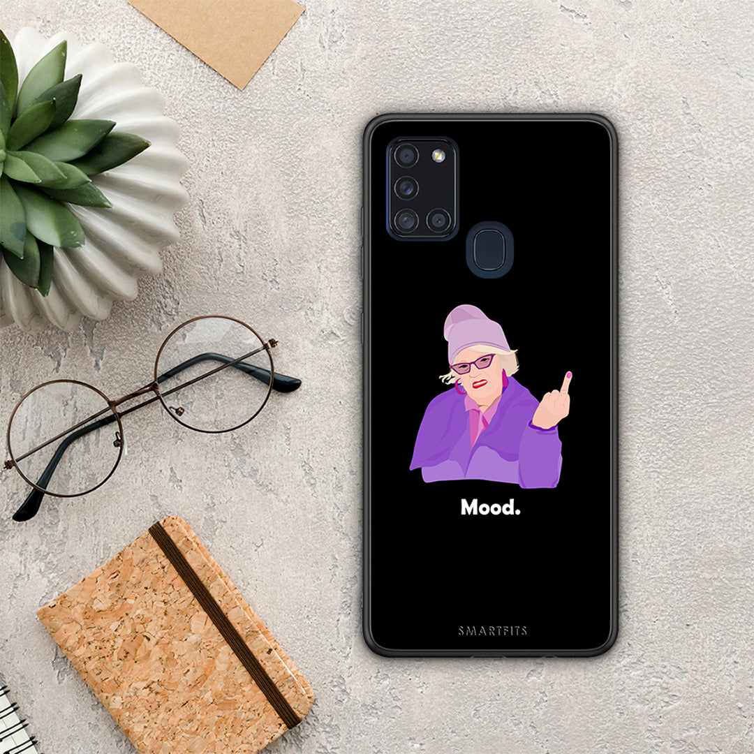 Grandma Mood Black - Samsung Galaxy A21S case