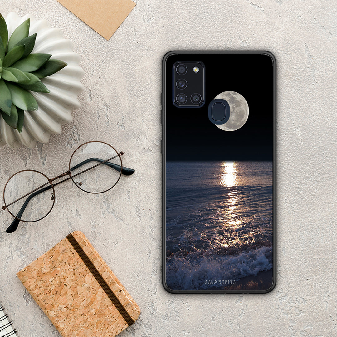 Landscape Moon - Samsung Galaxy A21S case