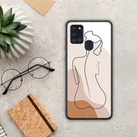 Thumbnail for LineArt Woman - Samsung Galaxy A21s case