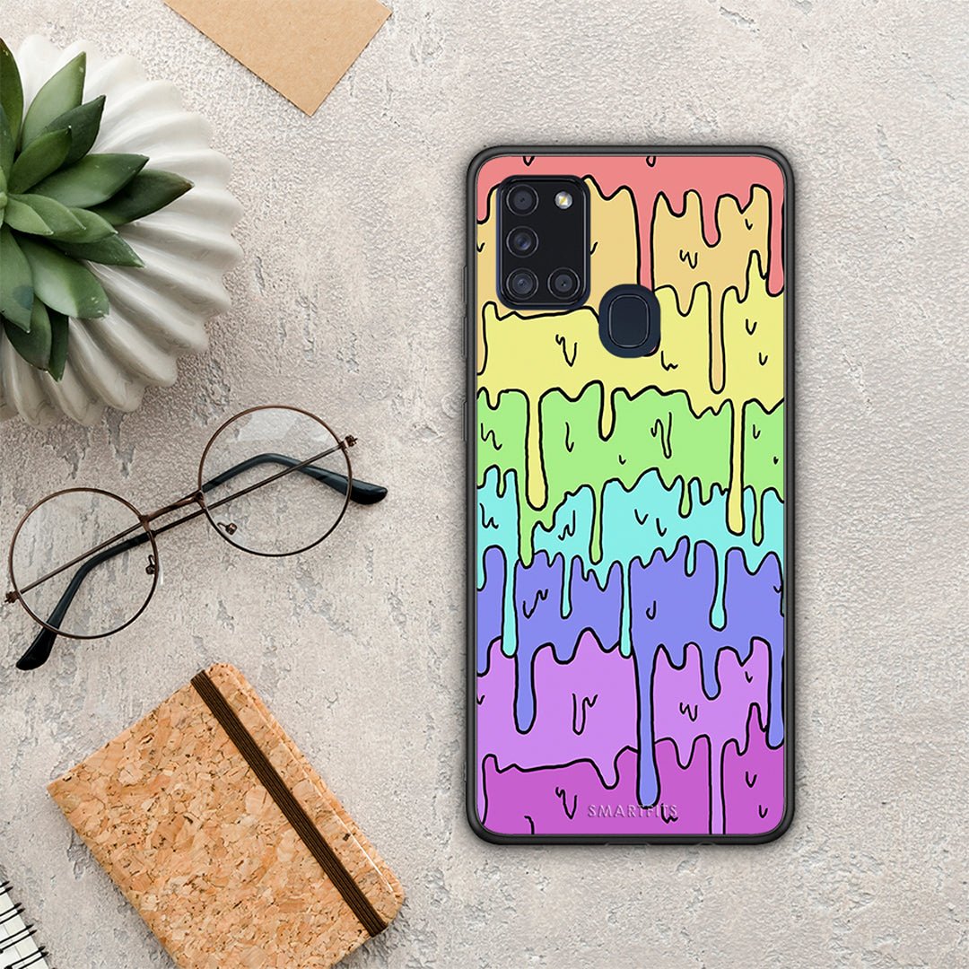 Melting Rainbow - Samsung Galaxy A21S case