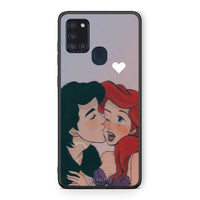 Thumbnail for Samsung A21s Mermaid Love Θήκη Αγίου Βαλεντίνου από τη Smartfits με σχέδιο στο πίσω μέρος και μαύρο περίβλημα | Smartphone case with colorful back and black bezels by Smartfits