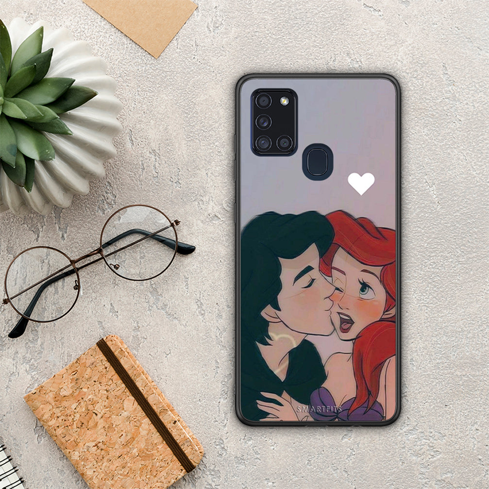 Mermaid Couple - Samsung Galaxy A21s case