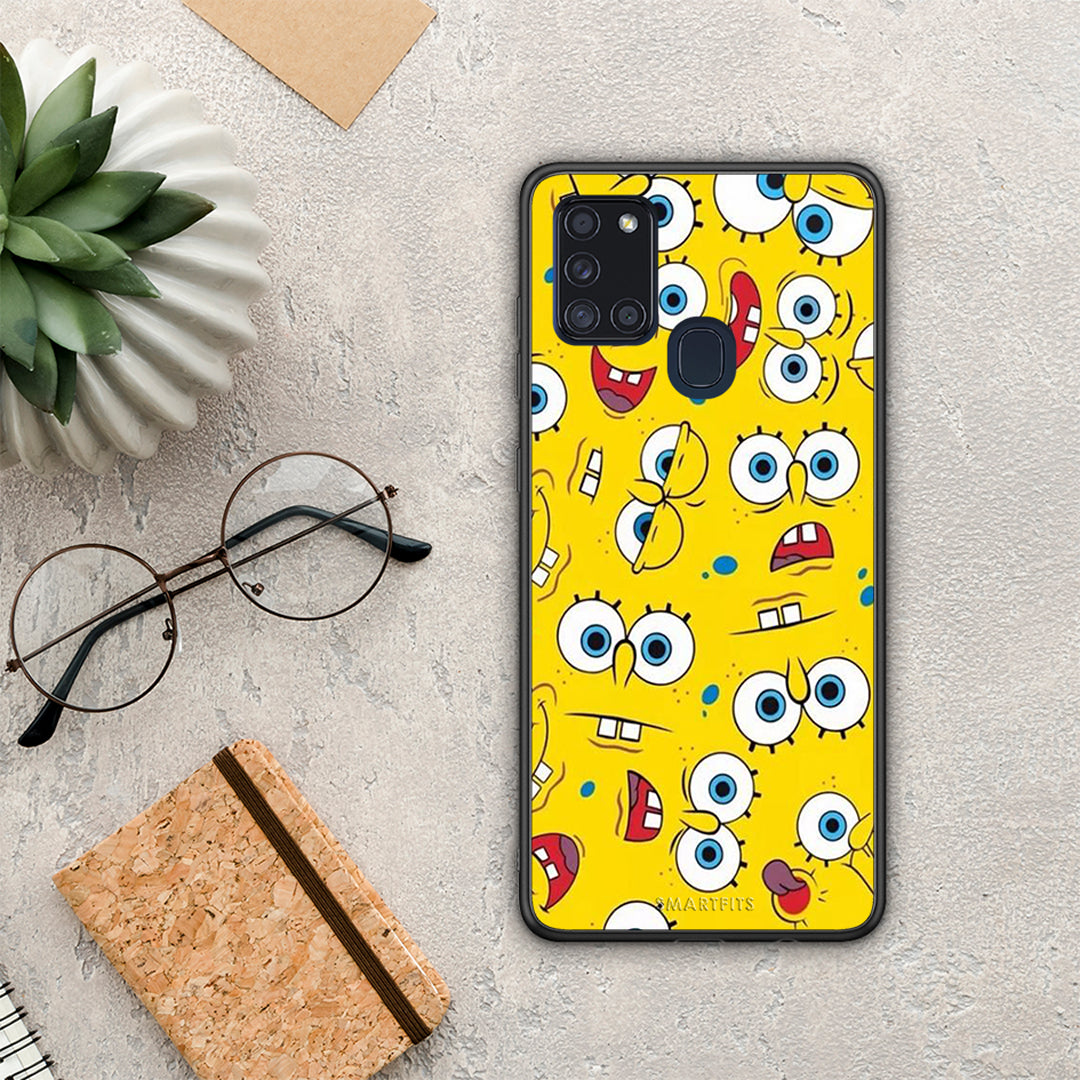 PopArt Sponge - Samsung Galaxy A21s case