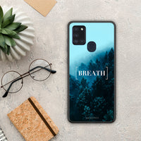 Thumbnail for Quote Breath - Samsung Galaxy A21s θήκη