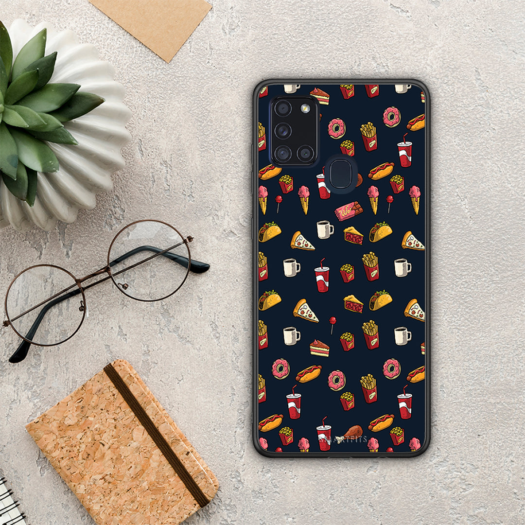 Random Hungry - Samsung Galaxy A21S case