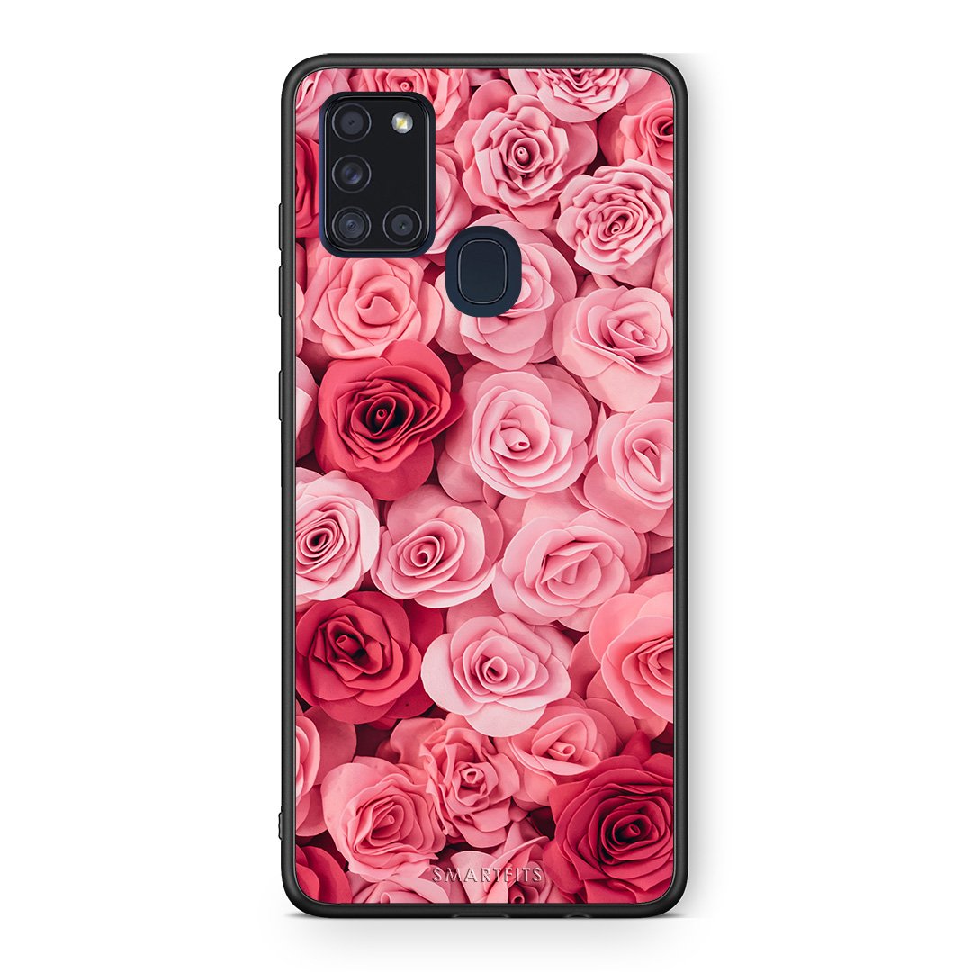 4 - Samsung A21s RoseGarden Valentine case, cover, bumper
