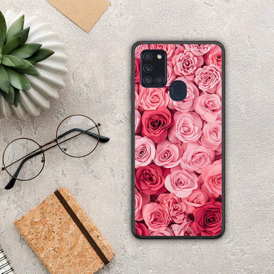 Valentine RoseGarden - Samsung Galaxy A21s case