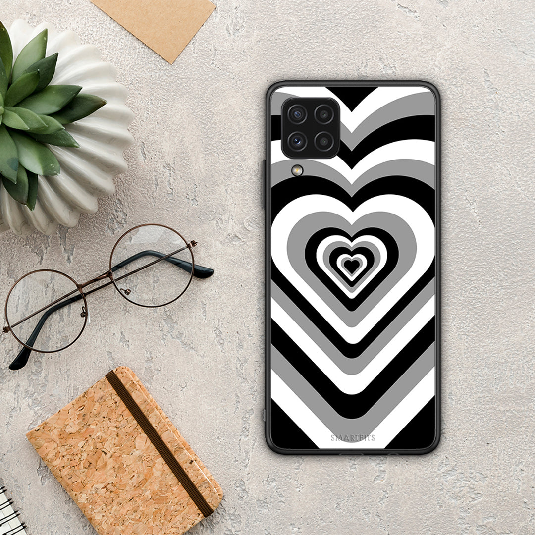Black Hearts - Samsung Galaxy A22 4G case