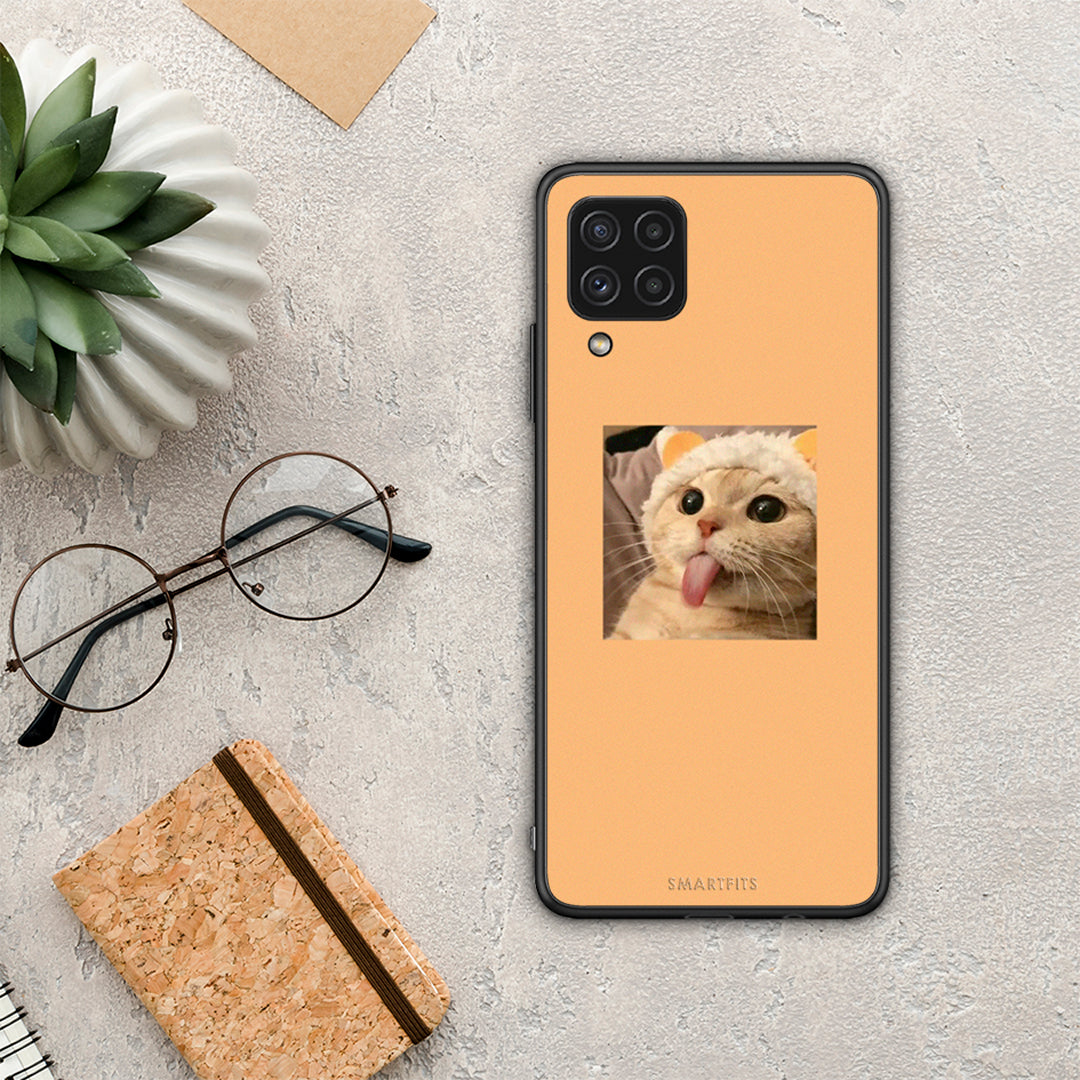Cat Tongue - Samsung Galaxy A22 4G case