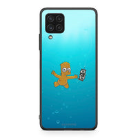 Thumbnail for Samsung A22 4G Chasing Money θήκη από τη Smartfits με σχέδιο στο πίσω μέρος και μαύρο περίβλημα | Smartphone case with colorful back and black bezels by Smartfits