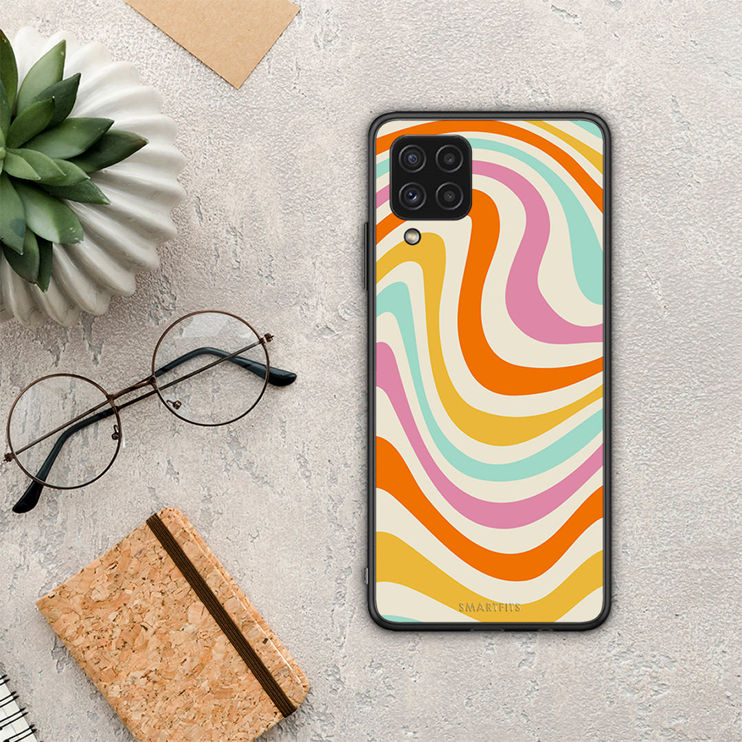 Colorful Waves - Samsung Galaxy A22 4G case