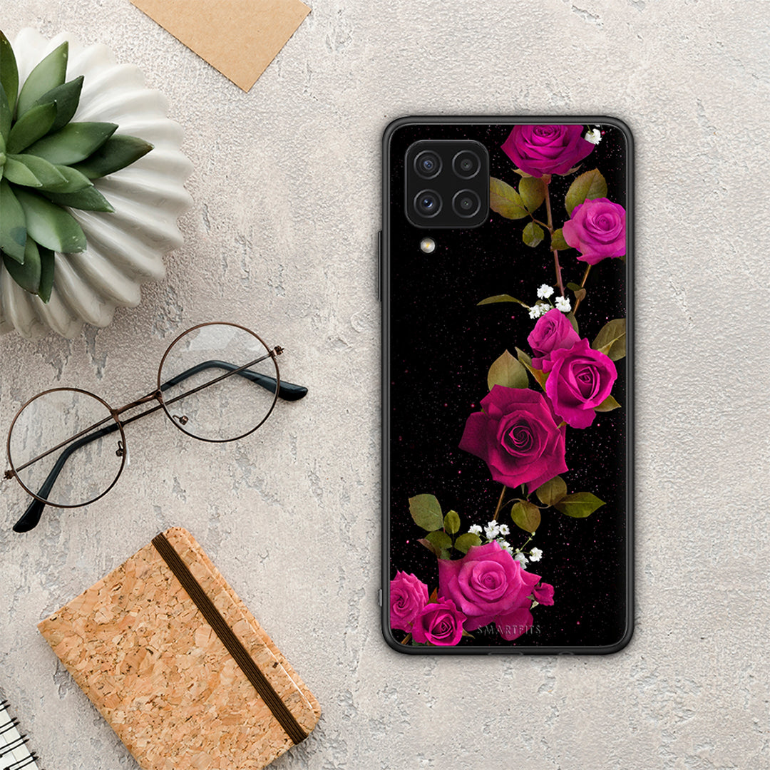 Flower Red Roses - Samsung Galaxy A22 4G case