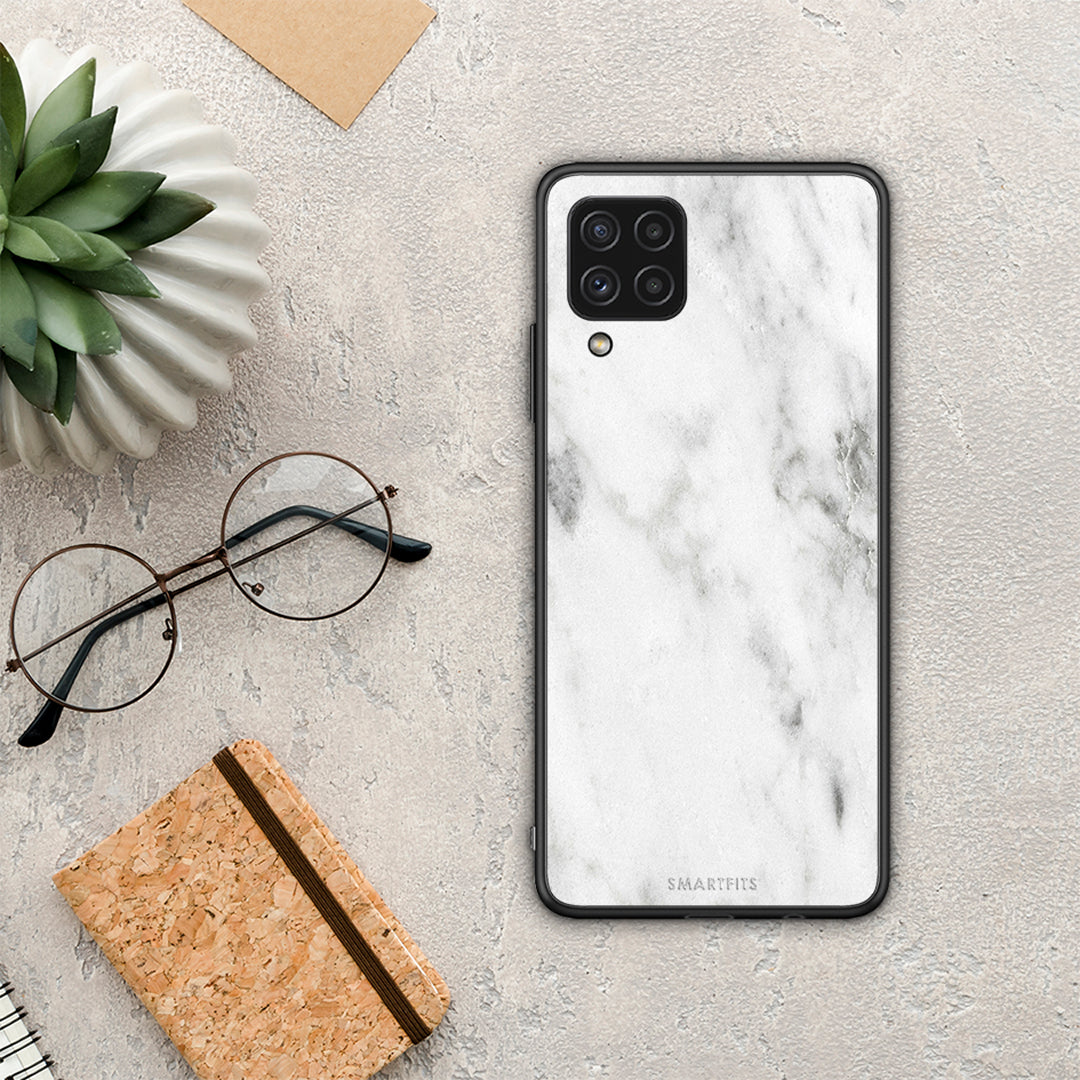 Marble White - Samsung Galaxy A22 4G case