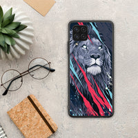Thumbnail for PopArt Lion Designer - Samsung Galaxy A22 4G Case