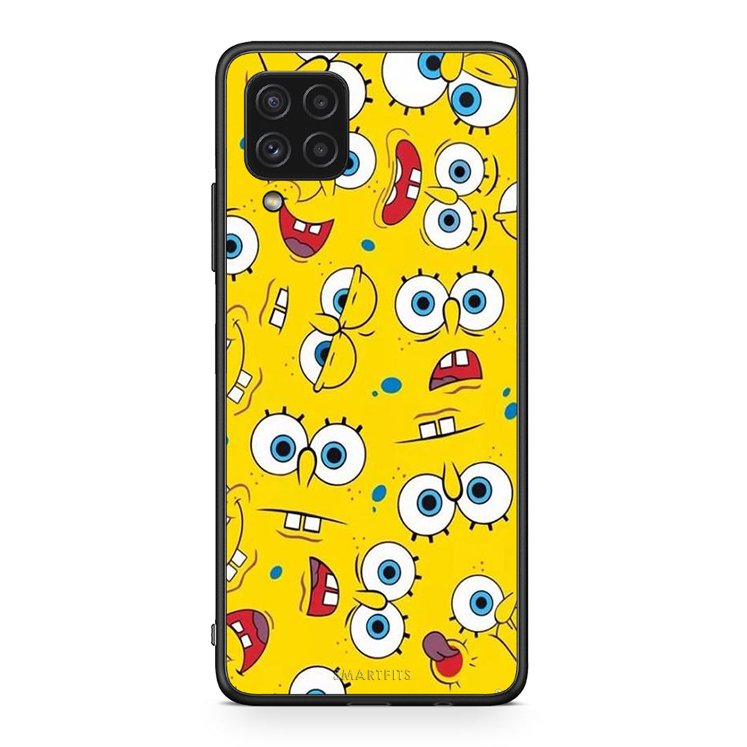 4 - Samsung A22 4G Sponge PopArt case, cover, bumper