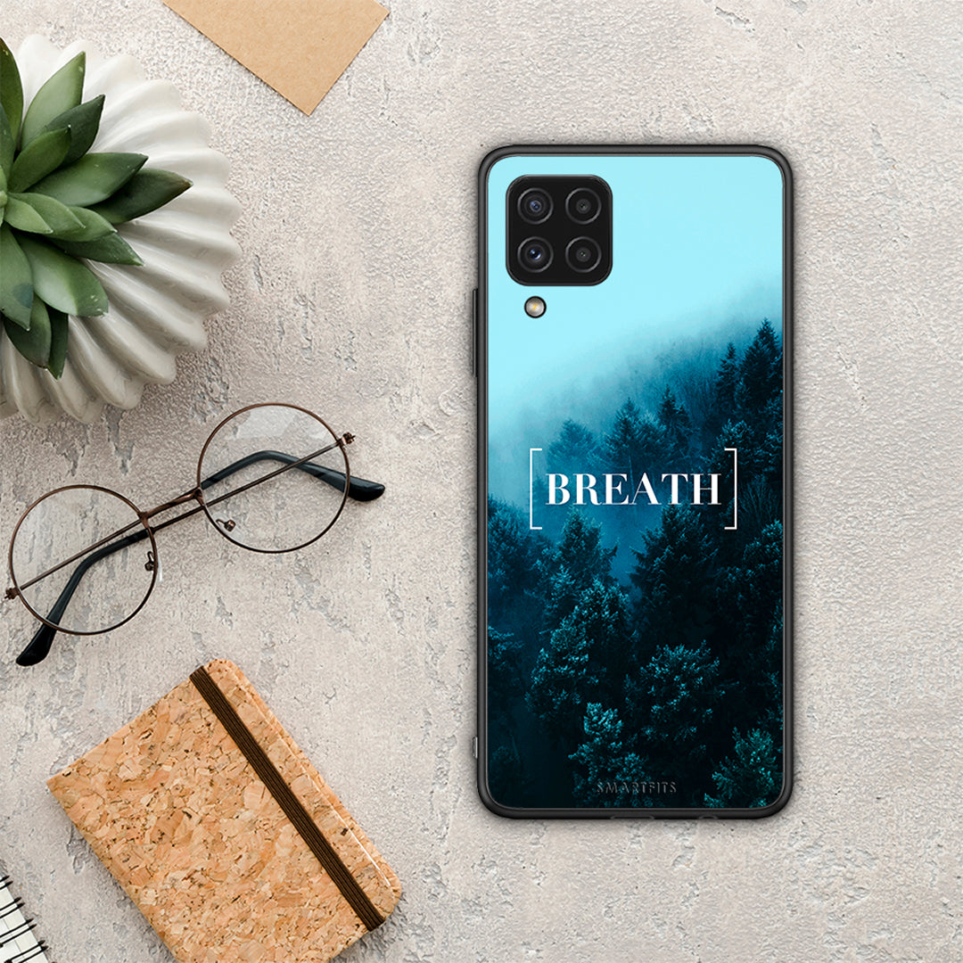 Quote Breath - Samsung Galaxy A22 4G case