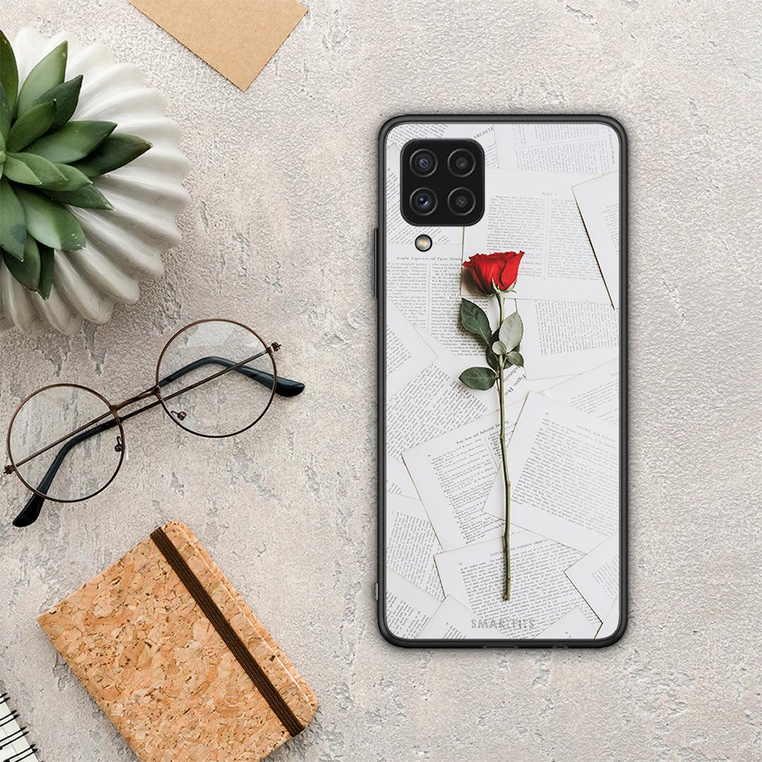 Red Rose - Samsung Galaxy A22 4G case