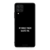 Thumbnail for Samsung A22 4G Salute θήκη από τη Smartfits με σχέδιο στο πίσω μέρος και μαύρο περίβλημα | Smartphone case with colorful back and black bezels by Smartfits
