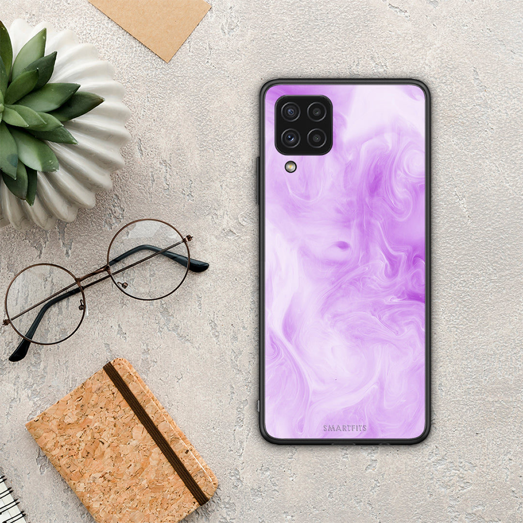 Watercolor Lavender - Samsung Galaxy A22 4G case
