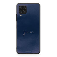 Thumbnail for Samsung A22 4G You Can θήκη από τη Smartfits με σχέδιο στο πίσω μέρος και μαύρο περίβλημα | Smartphone case with colorful back and black bezels by Smartfits