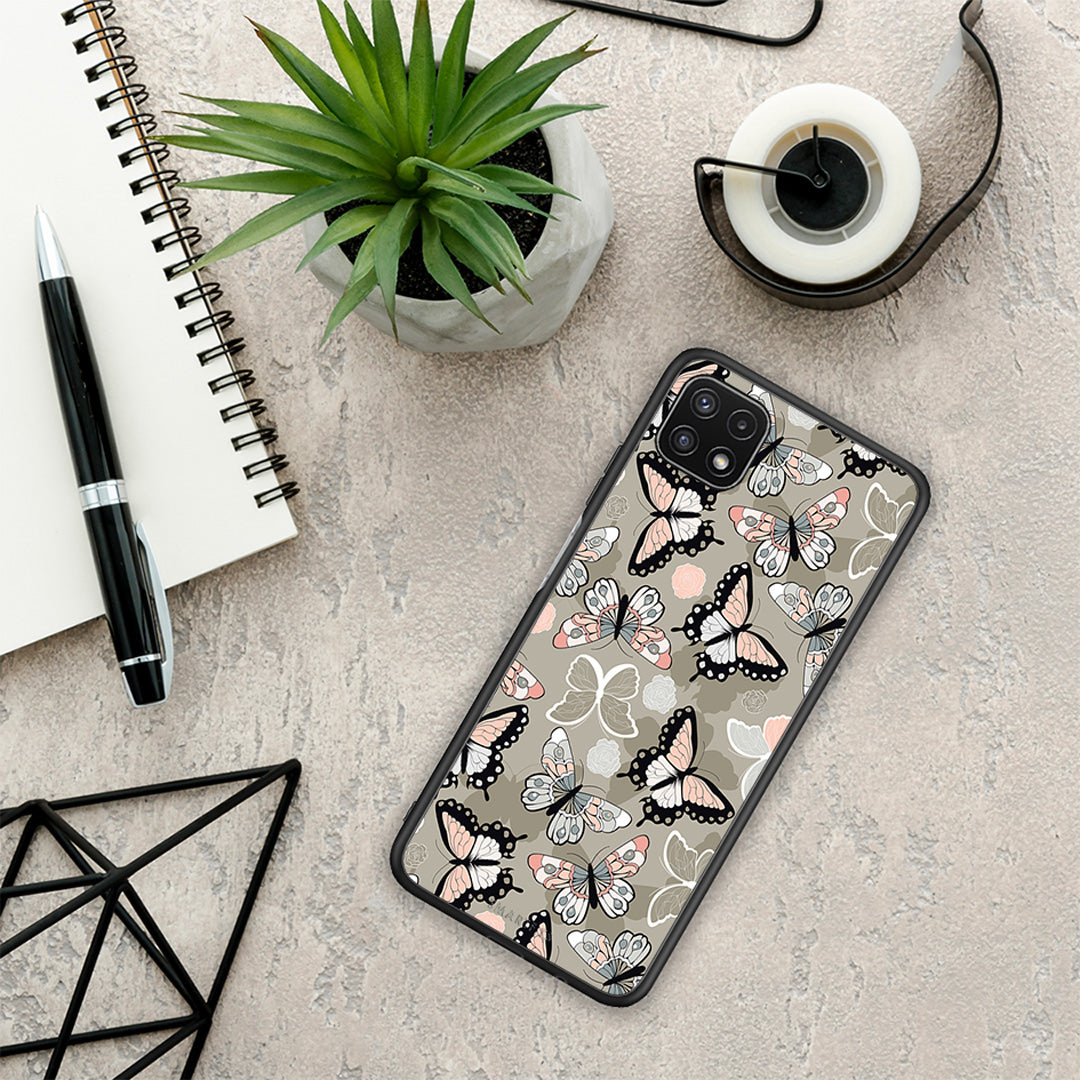 Boho Butterflies - Samsung Galaxy A22 5G case