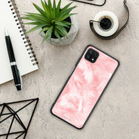 Thumbnail for Boho Pink Feather - Samsung Galaxy A22 5G case